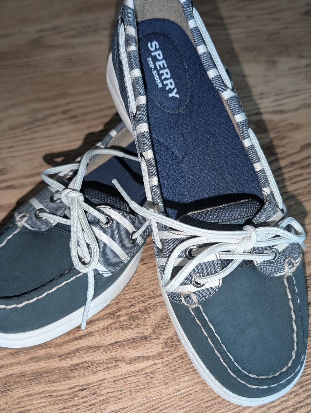 Women's Sperry Topsider Deck Shoes Women's Size 8 Navy/White